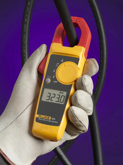Fluke Clamp Meter for Accurate AC/DC Current Measurement  Electrician’s Essential Tool