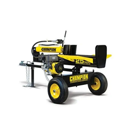 Champion 25-Ton Horizontal/Vertical Gas Log Splitter  Full-Beam Design with Auto-Return (Model 100251)