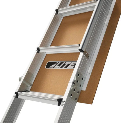 LITE 10-Foot Aluminum Attic Ladder  Type IAA Duty Rating, 375-LB Load Capacity