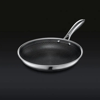 HexClad Hybrid Cookware Set  6-Piece Stainless Steel Nonstick Pans