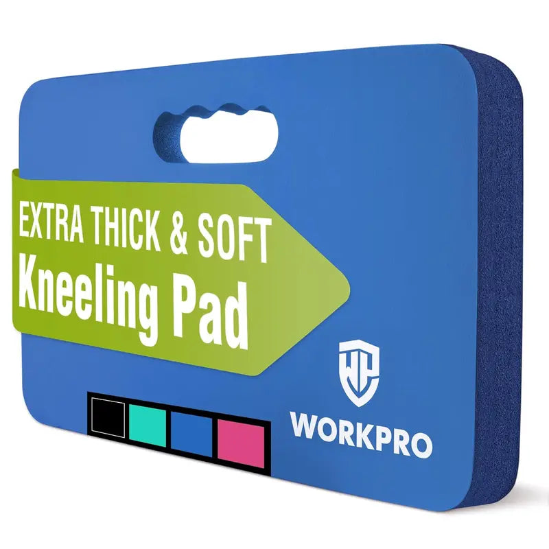 WORKPRO Extra-Thick Foam Kneeling Pad  17.5 x 11 x 1.5 Inches for Comfortable Garden or Workshop Use