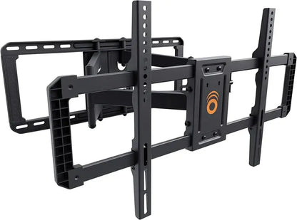 ECHOGEAR MaxMotion Full-Motion TV Wall Mount  Supports TVs up to 90″, Smooth Swivel & Tilt