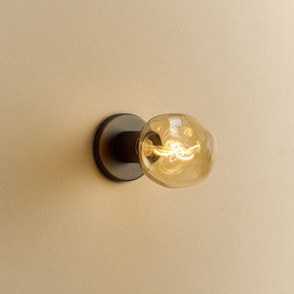 Lochan Wall Light in Graphite + Voronoi I