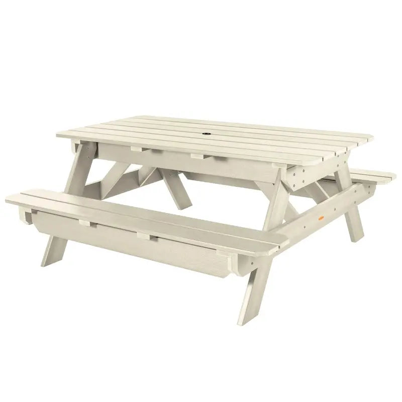 HIGHWOOD Eco-Conscious Picnic Table  Recycled Plastic Construction