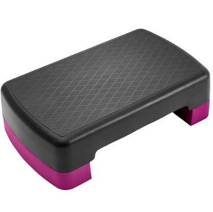 Dual-Riser Adjustable Aerobic Step Platform for Cardio, Balance, and Lower-Body Training