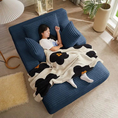 50-Inch Oversized Corduroy Recliner Sofa Bed  Deep-Seating Cloud Lounge Chair