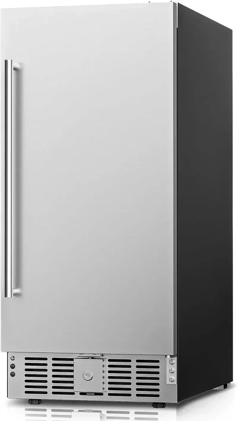 126-Can Beverage Cooler with Tempered Glass Door  Mini Fridge for Soda, Beer & Wine
