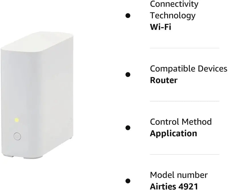 AT&T Airties Air 4921 Smart Wi-Fi Extender  Dual-Band AC1600, 3×3 MU-MIMO, Seamless Mesh Coverage
