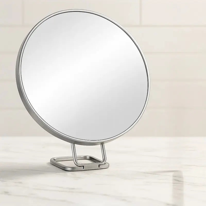 Adjustable Suction Magnifying Mirror  Portable Makeup & Grooming Aid