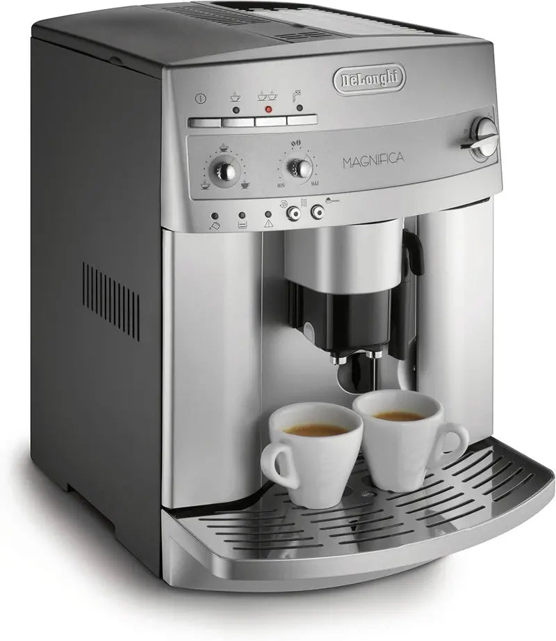 De’Longhi Magnifica ESAM3300 Super Automatic Espresso Machine, 14 Cups, Cappuccino Frother, Energy-Saving, Renewed