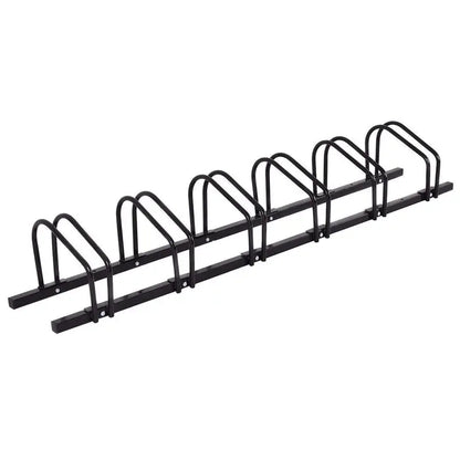 Freestanding Bike Parking Stand for Secure Home or Garage Bicycle Storage