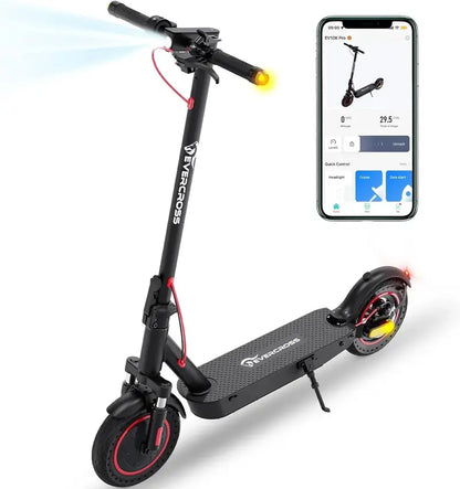 Evercross EV10K Pro Electric Scooter  500W Motor, 35 km Range, 10″ Pneumatic Tires, IP54 Rated