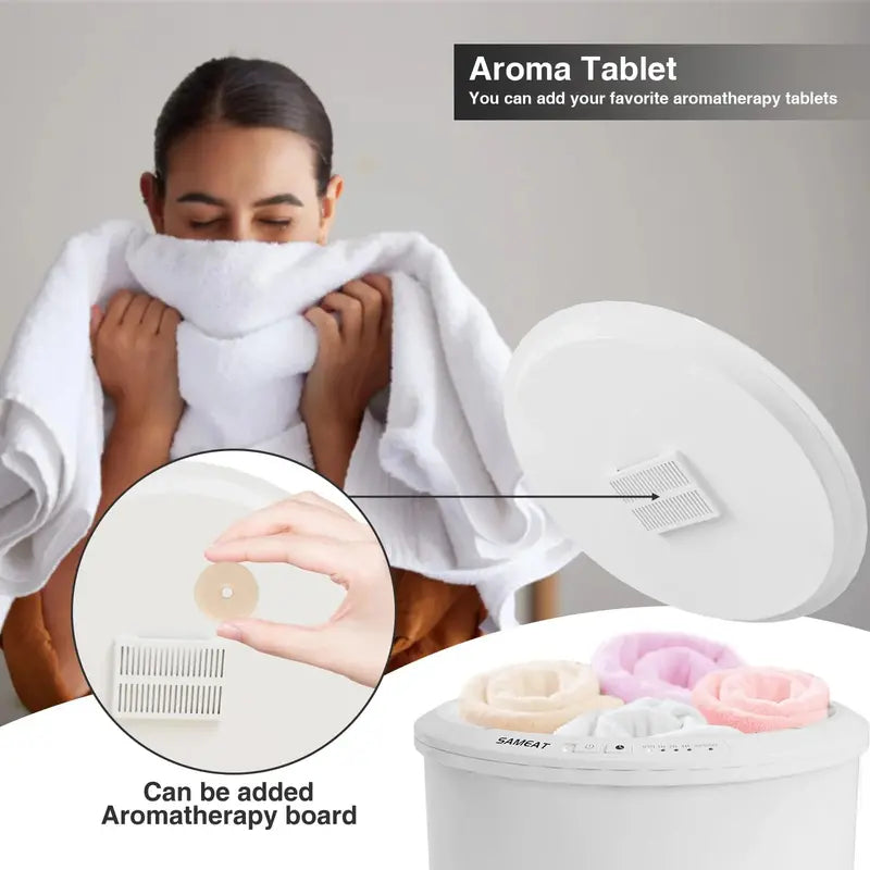 SAMEAT Extra-Large Heated Towel Warmer for Modern Bathroom Spaces