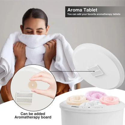 SAMEAT Extra-Large Heated Towel Warmer for Modern Bathroom Spaces