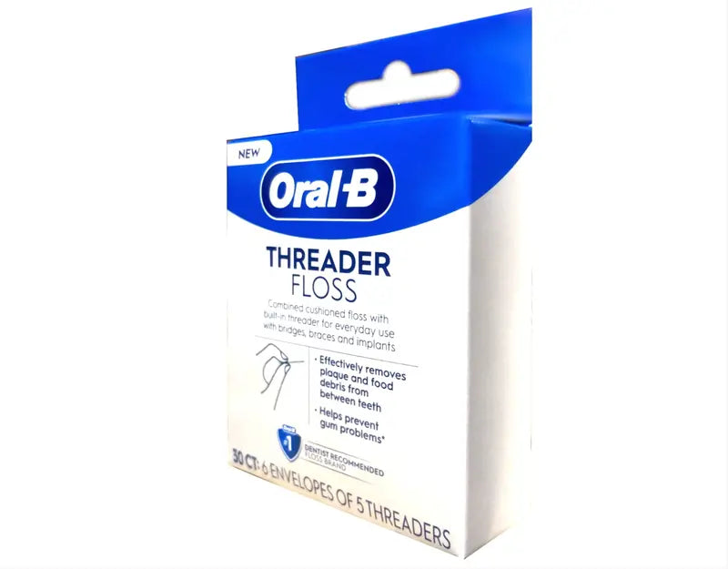 Glide Pro-Health Dental Floss Threaders  30-Count Pack for Braces and Bridges