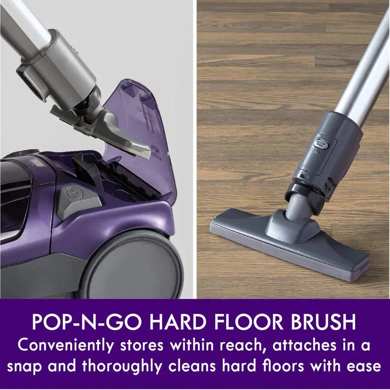 Kenmore 600 Series Lightweight Bagged Canister Vacuum with Dual-Motor, HEPA Filter & Pet PowerMate