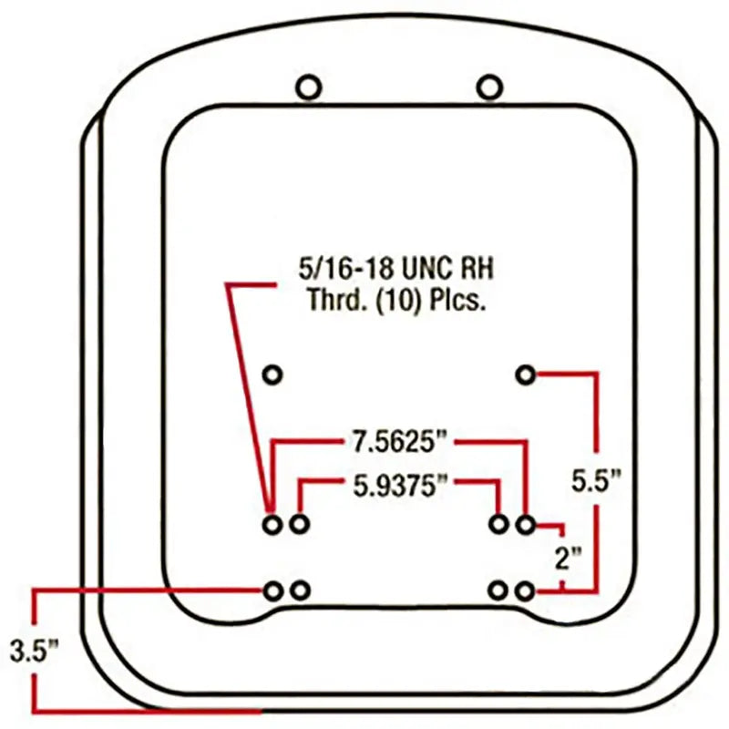 New Kubota Compact Tractor Seat: A-35080-18400
