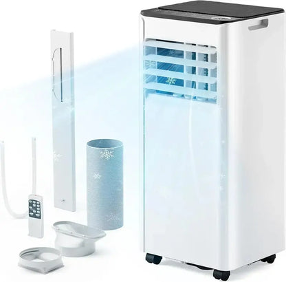 EUHOMY 8,000 BTU 4-in-1 Portable Air Conditioner for Rooms up to 350 Sq Ft