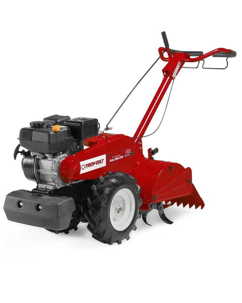 208cc Rear-Tine Garden Tiller  OHV Gas Engine with Forward & Counter-Rotating Tilling Modes