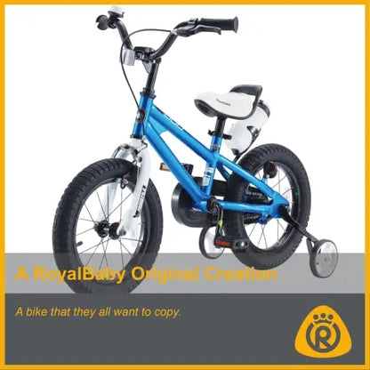 RoyalBaby Freestyle BMX Kids’ Bike with Training Wheels and Adjustable Kickstand
