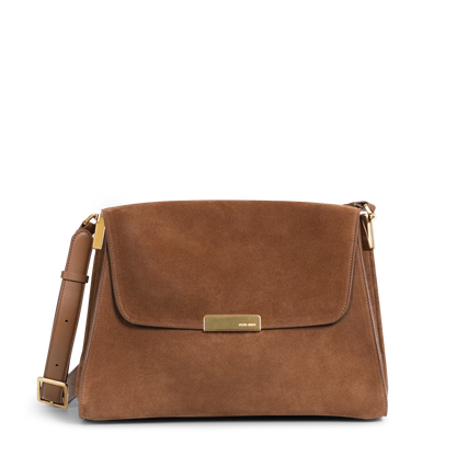 Amelot  - Cuir Velours Camel