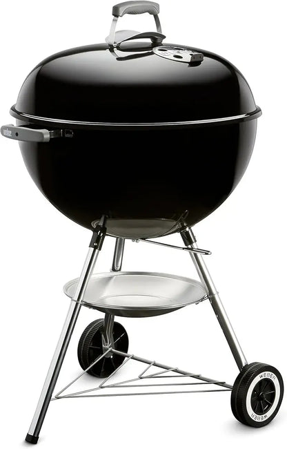 Weber Original Kettle 22-Inch Charcoal Grill — Iconic Dome Design, Durable Steel Construction, Classic Grilling Experience