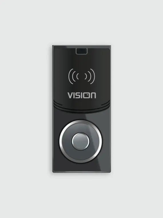 Wood Smart Lock with Connect  Black, Keyless Entry, Bluetooth Enabled Door Lock