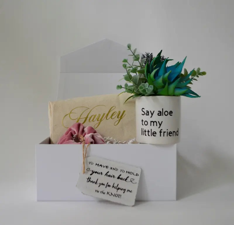 Personalized Ceramic Planter with Custom Text or Design