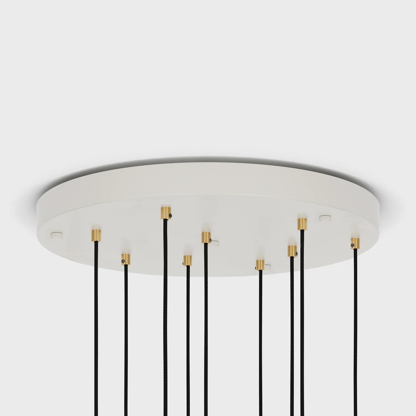 Nine Pendant in Brass + Sphere IV