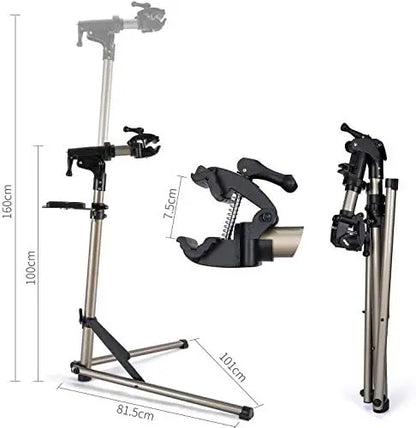 CXWXC Adjustable Bike Repair Stand  Home Bicycle Maintenance Rack  Whole Aluminum Alloy (RS100)