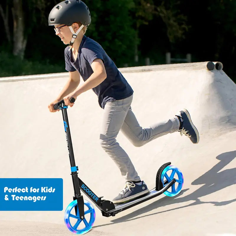 Lightweight Folding Kick Scooter Designed for Kids and Teens  Easy to Carry & Store