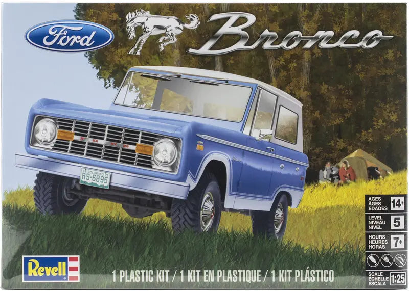 Plastic Model Kit-Ford Bronco 1:25