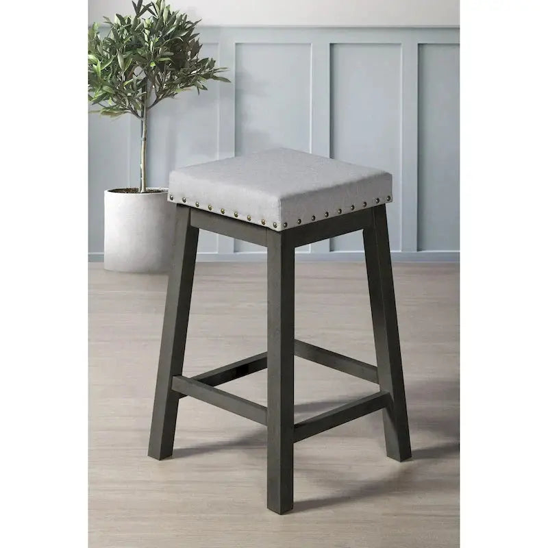 Africa 5-Piece Counter-Height Dining Set  Rustic Table and Matching Chairs for Modern Kitchens