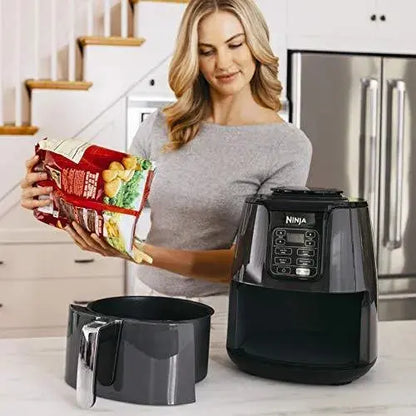 Ninja AF101 4-Quart Air Fryer in Black and Gray