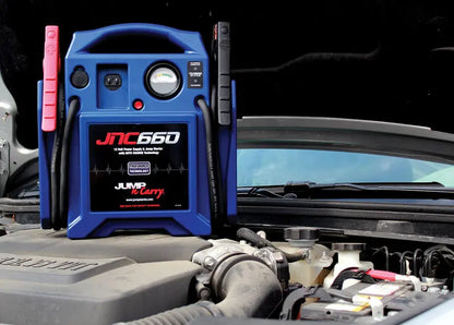 Clore Automotive Jump-N-Carry JNC660  1700 Peak Amp 12V Portable Jump Starter with Safety Features