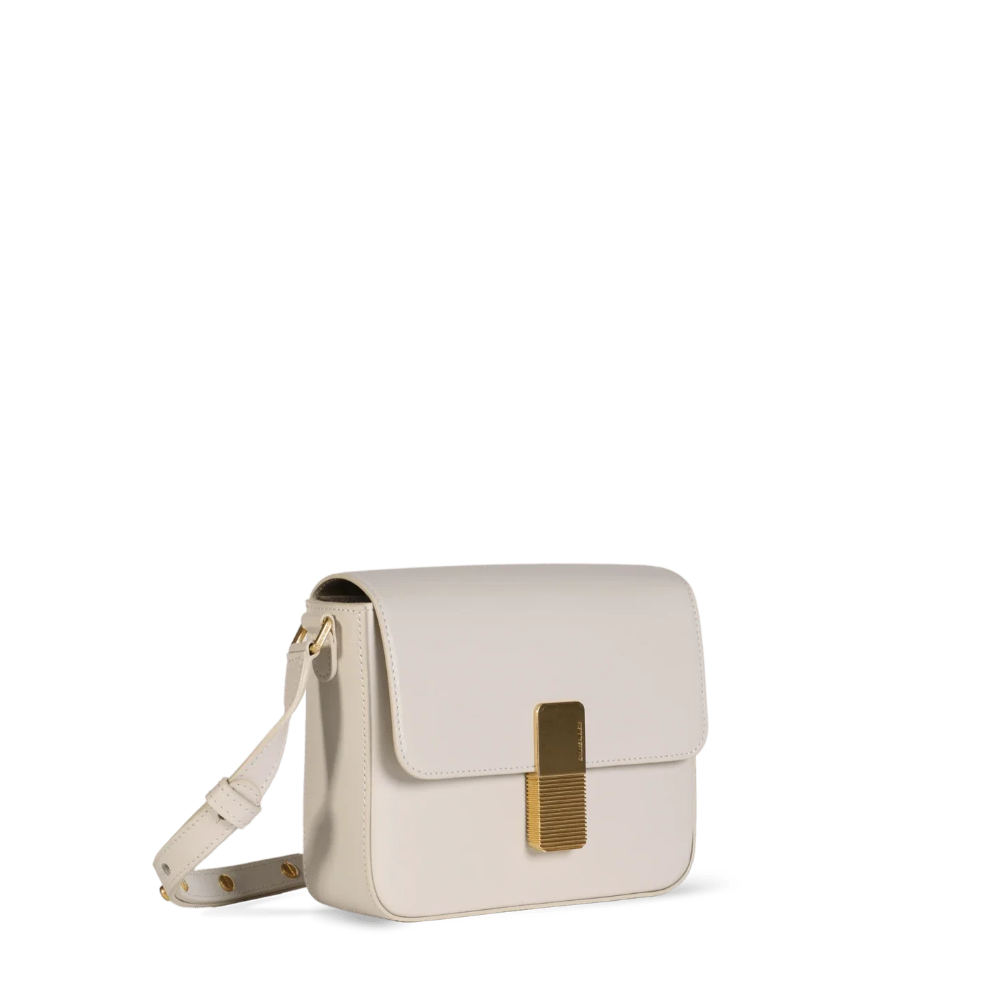Mini Monceau - Cuir Box Blanc Cassé