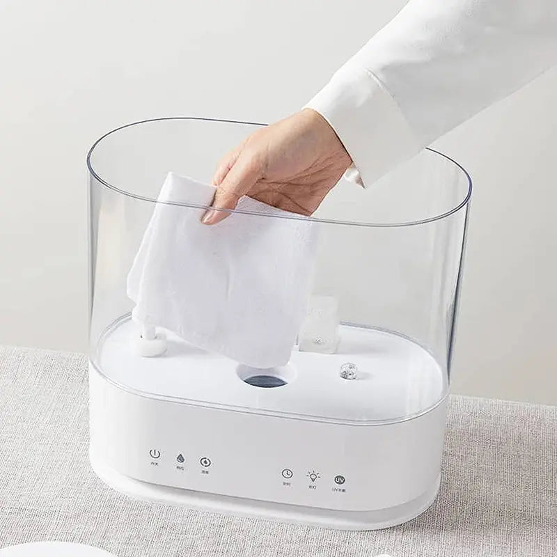 Top-Fill Bedroom Humidifier  4L Large-Capacity Ultrasonic Unit for Quiet Operation