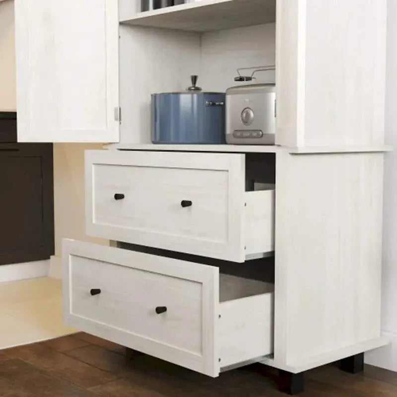 70-Inch Tall Kitchen Pantry Cabinet  Freestanding Storage Cabinet with Adjustable Shelving