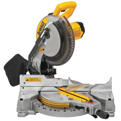 DEWALT 15 Amp Corded 10 in. Compound Single Bevel Miter Saw DWS713