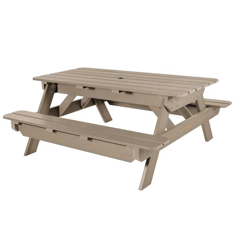 HIGHWOOD Eco-Conscious Picnic Table  Recycled Plastic Construction