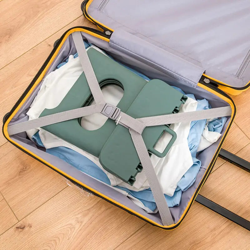 Compact Foldable Step Stool with Integrated Carry Handle