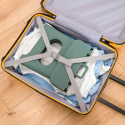 Compact Foldable Step Stool with Integrated Carry Handle