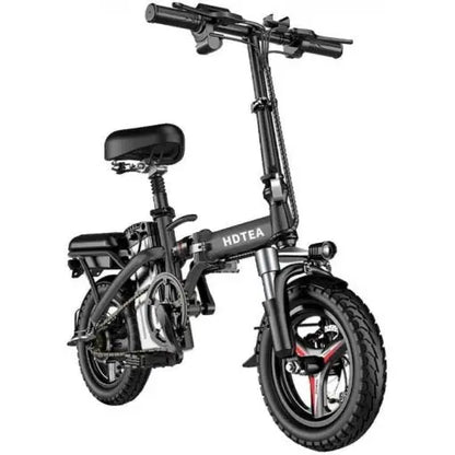 Foldable 250W Electric Bike  14″ LCD Display, Removable Lithium Battery, Dual Hydraulic Disc Brakes