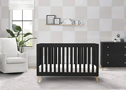 Essex 4-in-1 Convertible Crib  Includes Toddler Bed Conversion Kit & Mattress