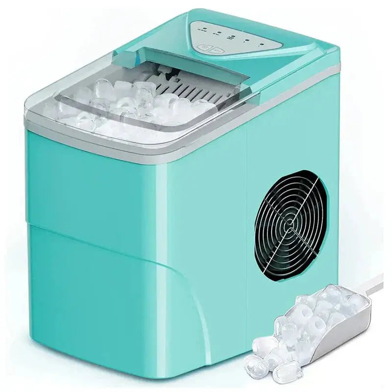 Wi-Fi Smart Countertop Ice Maker  App-Controlled, 9 Cubes in 6 Minutes, 26 lbs/Day Output