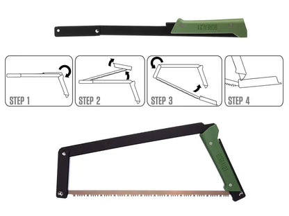 AGAWA BOREAL21 21-Inch Folding Bow Saw for Camping and Woodcutting