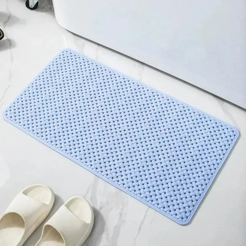 Non-Slip Bathroom Shower Mat with Reinforced Suction Cups