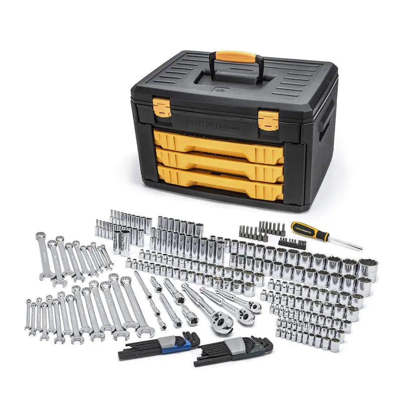 239-Piece SAE/Metric Mechanics Tool Set  Model 80942