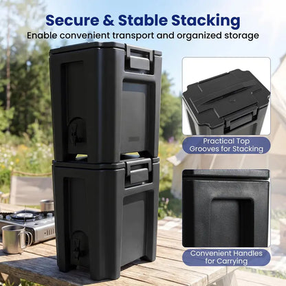 13.2-Gallon Insulated Beverage Dispenser for Parties & Events