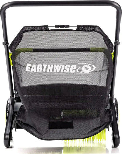 21-Inch Earthwise Leaf & Grass Lawn Sweeper Push Tool